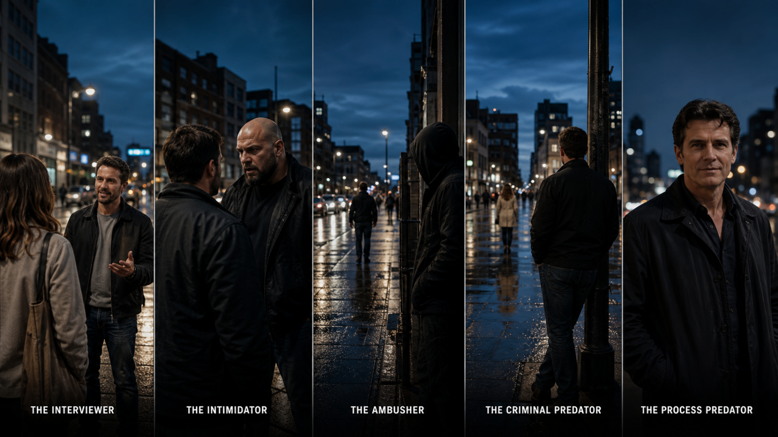 The Five Types of Attackers